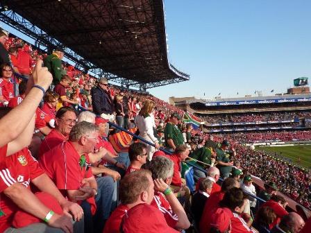 B & I Lions at Loftus in June 2009